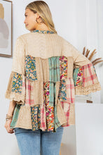 Load image into Gallery viewer, ARTISTIC FUSION OVERDYED JHABLA TOP