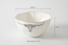 Load image into Gallery viewer, Large Longhorn Bowl