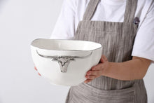 Load image into Gallery viewer, Large Longhorn Bowl