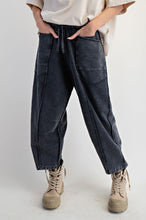Load image into Gallery viewer, Mineral Washed Barrel Pants