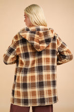 Load image into Gallery viewer, Oversized Faux Fur soft tunic Hooded Jacket
