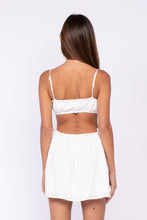Load image into Gallery viewer, Eyelet BEAUTIFUL white dress with side cutouts
