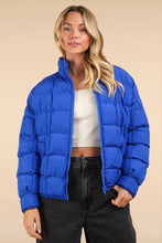 Load image into Gallery viewer, Solid Puffer Jacket
