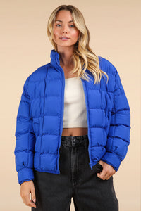 Solid Puffer Jacket