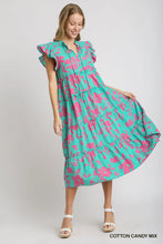 Load image into Gallery viewer, The Aruba Floral Midi Dress
