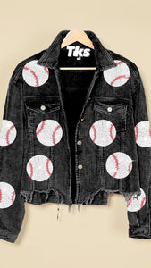 Corduroy baseball jackets