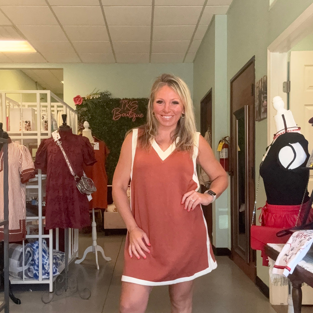Solid Sleeveless pullover Dress