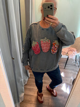 Load image into Gallery viewer, Strawberry Patch Blueberry sweatshirt
