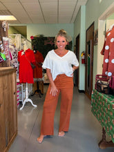 Load image into Gallery viewer, SOFT STRETCH HIGH WAISTED TWILL PANTS
