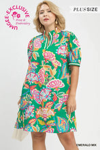 Load image into Gallery viewer, Jacquard Paisley print dress
