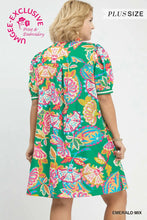 Load image into Gallery viewer, Jacquard Paisley print dress
