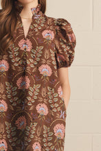 Load image into Gallery viewer, Floral print midi dress
