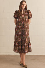Load image into Gallery viewer, Floral print midi dress
