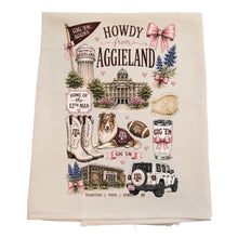 Load image into Gallery viewer, Hello Bow College Tea Towels
