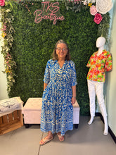 Load image into Gallery viewer, The Gayla Paisley print collared dress
