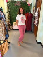 Load image into Gallery viewer, English Rose colored mineral washed barrel pants
