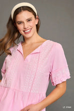 Load image into Gallery viewer, The Sharon Embroidered Peplum Blouse
