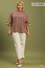 Load image into Gallery viewer, Jacquard Crew Neck Top
