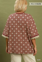 Load image into Gallery viewer, Jacquard Crew Neck Top
