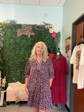 Load image into Gallery viewer, Adorable little puff sleeve dress
