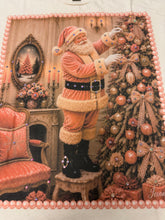 Load image into Gallery viewer, Santa decorating Tree Blinged Tee
