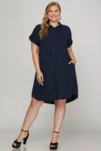 Load image into Gallery viewer, D&amp;T Shirt Dress
