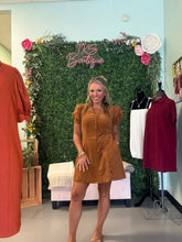 Load image into Gallery viewer, Adorable puff sleeve dress
