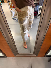 Load image into Gallery viewer, Mineral Washed Printed Patch Barrel Pants
