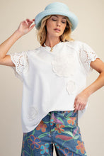 Load image into Gallery viewer, Crochet Patch Top

