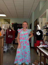 Load image into Gallery viewer, The Aruba Floral Midi Dress
