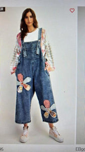 Denim oversized Overalls