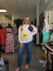 FLOWER POWER SWEATER