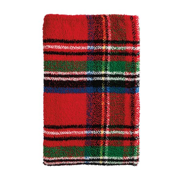 TARTAN CHENILLE BLANKET