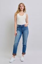 Load image into Gallery viewer, Judy Blue Cuff Jeans
