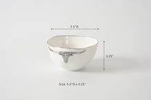 Load image into Gallery viewer, Smaller Longhorn Bowl

