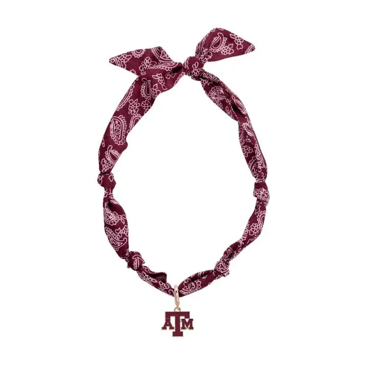 Logo Bandana Scarf Necklace