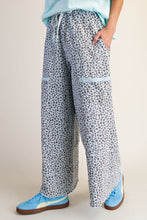Load image into Gallery viewer, ANIMAL PRINT MINERAL WASHED TERRY KNIT LOUNGE PANTS- Coming end of Nov
