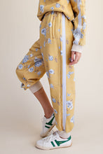 Load image into Gallery viewer, FLORAL PRINTED WASHED JOGGER PANTS- SEPT 1st ship date
