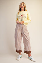 Load image into Gallery viewer, The Lucy Striped twill pants- COming end of October
