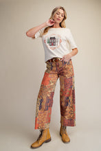 Load image into Gallery viewer, SIGNATURE PRINT WASHED STRETCH TWILL PANTS
