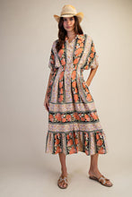 Load image into Gallery viewer, PRINTED CHALLIS MAXI DRESS
