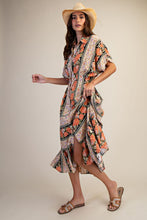 Load image into Gallery viewer, PRINTED CHALLIS MAXI DRESS
