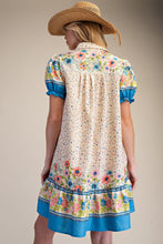 Load image into Gallery viewer, CUTEST BORDER PRINTED DRESS
