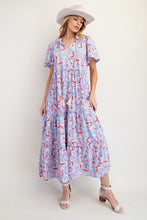 Load image into Gallery viewer, The Tina Rayon/Linen Midi Dress
