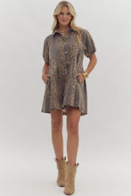 Load image into Gallery viewer, PRE order 10/31 Cheetah Dress
