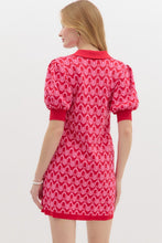 Load image into Gallery viewer, Red/Pink Polo Dress
