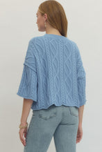 Load image into Gallery viewer, PRETTY BLUE sweater
