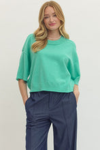 Load image into Gallery viewer, Softest mint green sweater
