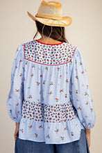 Load image into Gallery viewer, MIX PRINT PEACH BLOSSOM BABYDOLL

