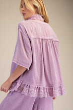 Load image into Gallery viewer, Cotton gauze top - oversized
